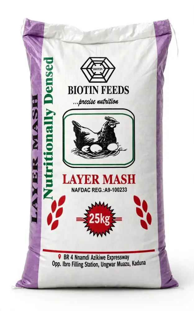 Biotin Feeds Layer Mash bag